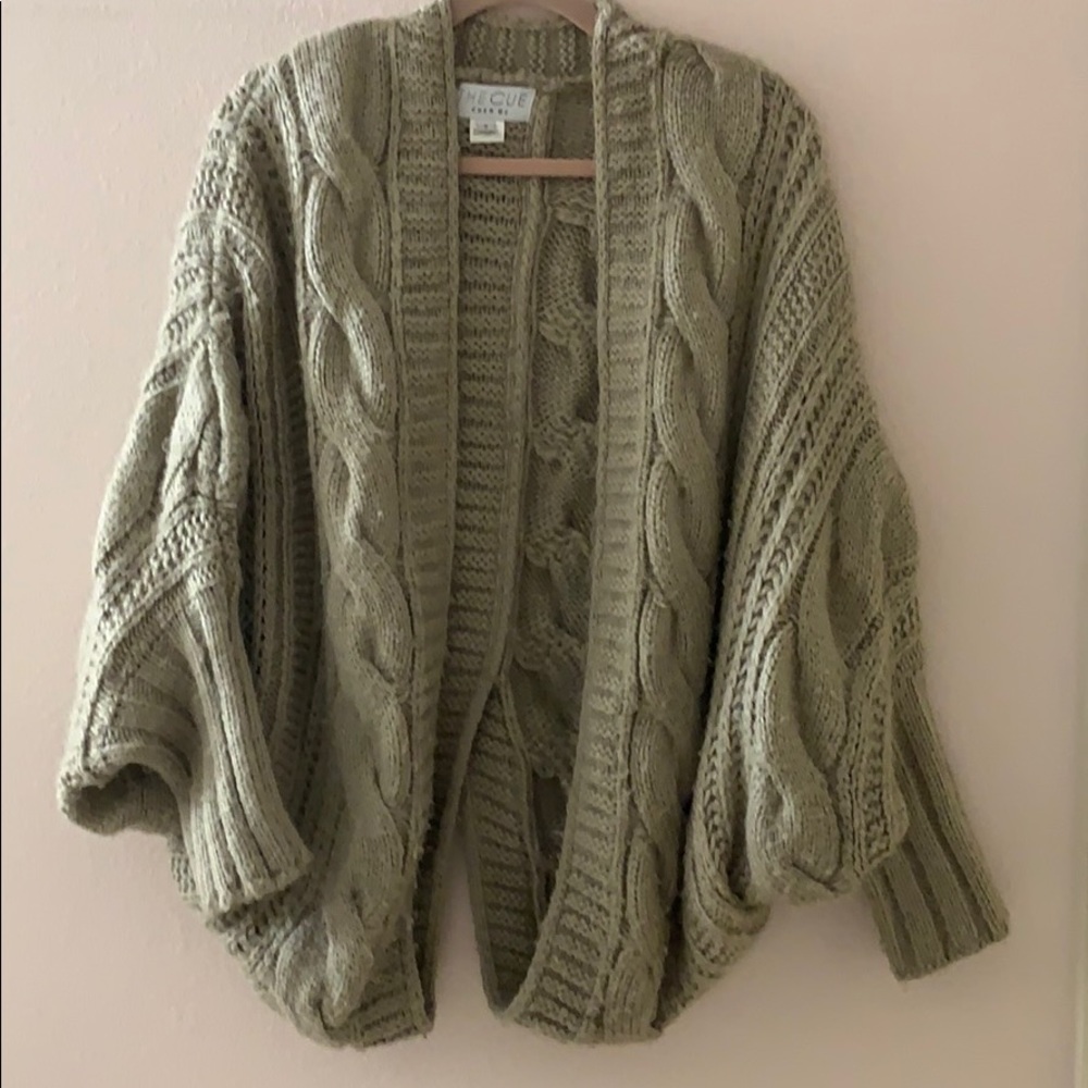 Knit sweater/throw